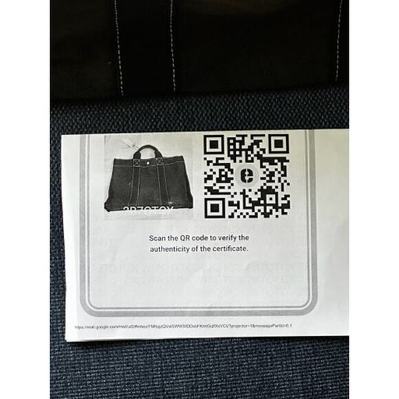 Hermès Toile Fourre-Tout MM* BLACK in VERY good‎ condition! DEAL ALERT COA - Picture 3 of 16